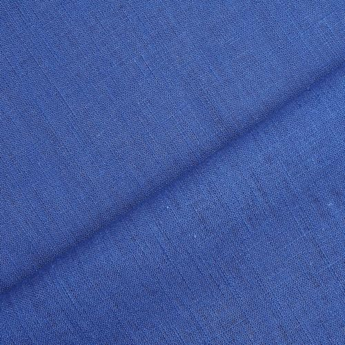 Holmar - Leinen Stoff Meterware - 100% Leinen - vorgewaschen (royalblau)