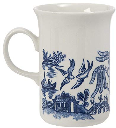 Churchill - Taza de mimbre (220 ml, 220 ml), color azul
