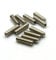 Set of 12 grub screws for guitar saddle height adjustment in chrome