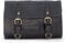 Ashwood - Trousse de Toilette Homme Cuir - Sac Cosmétique Voyage avec Poignée - Sac de Lavage/Rasage Moyen - 7010 - Noir