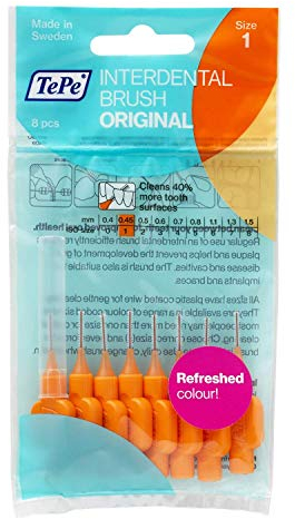 TePe TePe - Spazzole InterDental arancioni, 10 confezioni (80 pennelli)