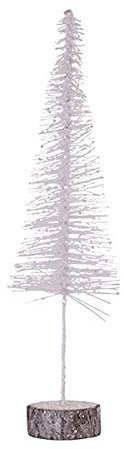 House Doctor Tree, Sparkle, White Glitter, Dia.: 7 cm, h.: 18 cm [NPR]