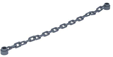 LEGO 5 x Kette, 21 Glieder Dunkelgrau (Neugrau)