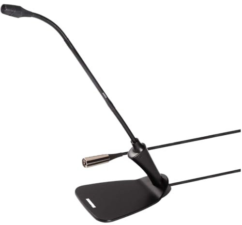 Shure CVG12D-B/C 12 Gooseneck Condenser Microphone with Integrated Desktop Base