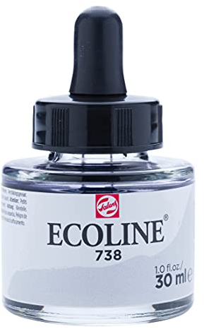 Talens Ecoline Liquid Watercolor 30ml Pipette Jar - Cold Grey Light (11257381)