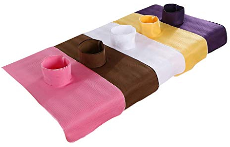 Tubayia 5 Stück Waschbar Gesichtsauflage Massageliege Gesicht Loch Abdeckung für Beauty Spa Massage