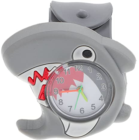 Hemobllo Armbanduhr Kinder:Kinder Slap Watch Cartoon Kinder Quarzuhr Slap Armbanduhr Spielzeug für Kleinkind Jungs Mädchen