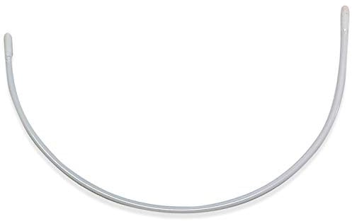 Bra Underwires - Stainless Steel Underwire Replacement for Standard Models - Plastic-Coated Ends - 14: Length:35.5cm - Diameter:20.8cm - 2 Pieces Silver