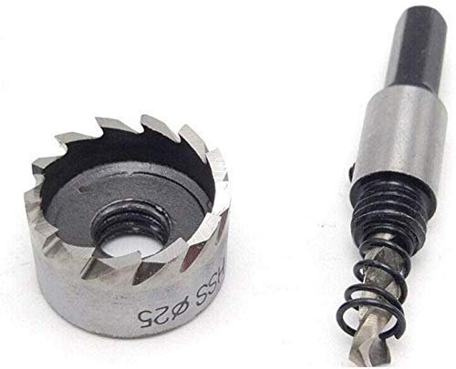 21mm Hole Saw Drill Bit Tooth Cutter for Plastic Metal Wood, Pack of 1