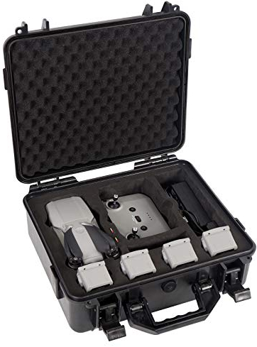 Smatree 13,4 Liter Koffer Professionelles Wasserdichtes verdickte Hardcase Kompatibel mit DJI Mavic Air 2/Air 2S & DJI Remote Controller (Drohne und Zubehör sind Nicht im Lieferumfang Enthalten)