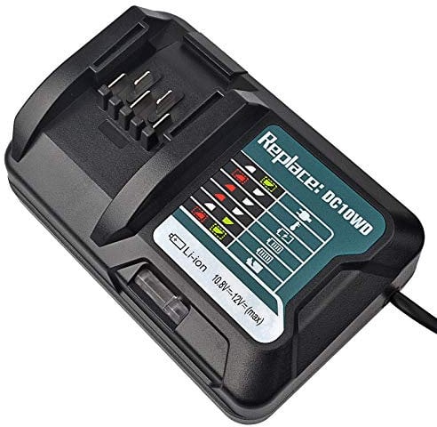 DC10WD BL1015 Li-lon Battery Charger Replace for MAKITA 10.8V 12V DC10SB DC10WC BL1016 BL1021B BL1041B FD05 DT03 RJ03Z SH02Z PH04Z DC10SB Charger