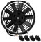 Kühlgebläse Kühler, Fydun 12V 80W 9inch Elektrolüfter Motorlüfter Kühlerlüfter Lüfter Universal Auto Curved Blade Klimaanlage Kondensator Elektrischer Lüfter