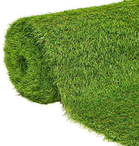 JARDINLIFE Césped Artificial TOKIO Rollo de 40 mm, 1x5m para Exterior e Interior, Niños y Perros