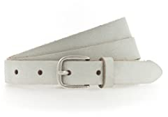 Tamaris Gürtel Essential Classics TB0016L02 Damen Gürtel Uni hellgrau 0710