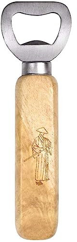 Azeeda 'Japanese Samurai' Wooden Bottle Opener (BO00074949)