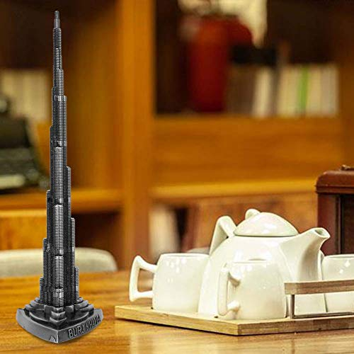 Modellturm Burj Khalifa Tower Modell Legierung Miniatur Dubai Tower Modell Kunsthandwerk Desktop-Dekor