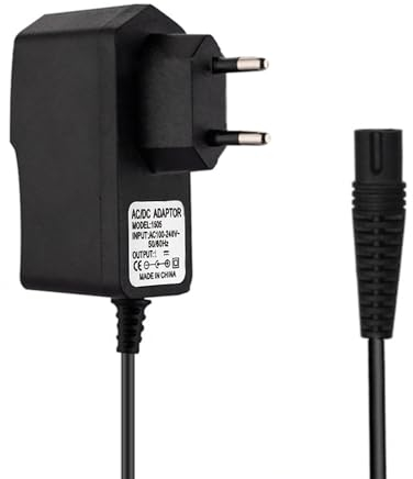 Lamkrtlp d'alimentation Chargeur, Cable Alimentation Rasoir pour Série de rasoirs Braun 9 8 7 6 5 3 1, 3000s, 3040s, 390cc, 5190cc, 790cc, 760cc, 7865cc Câble de Charge Shaver Charger Adaptateur