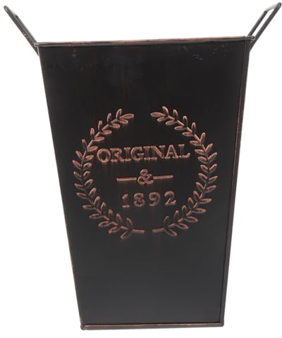 SEWOART Pot De Fleurs Vintage Fer Seau à Fleurs Rétro Décoration pour Petite Plante Fourniture De Jardin