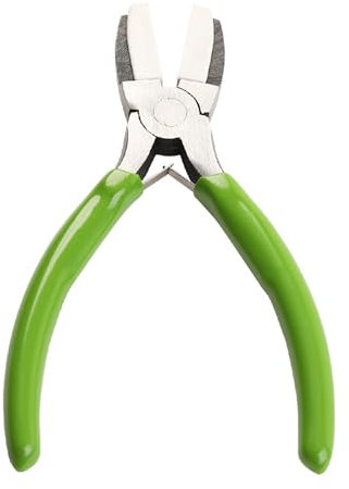Alicates de Mandíbula Plana de Nailon para Hacer Joyas - Punta Plana, Plástico - para Dar Forma a Torsiones de Cuentas