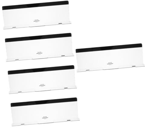 SEWACC 5St Computer-Forum office organizer büro organizer Schreibtisch Zubehör Aufklebbares Notizbrett Monitor Schreibtisch Organizer klare Monitor-Memotafel Computer-Notizblock Acryl