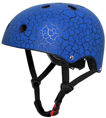 LeapBeast Skaterhelm Fahrradhelm, Belüftung | Sicherheit | leicht | Skateboarding Helm für Fahrrad Skateboard Scooter BMX Kind Erwachsene