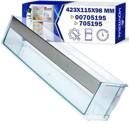 Kühlschrank Flaschenhalter 423x115x98 mm mit dem Originalcode 00705195 705195 für Siemens - Garantie 10 Jahre - MONTERAL