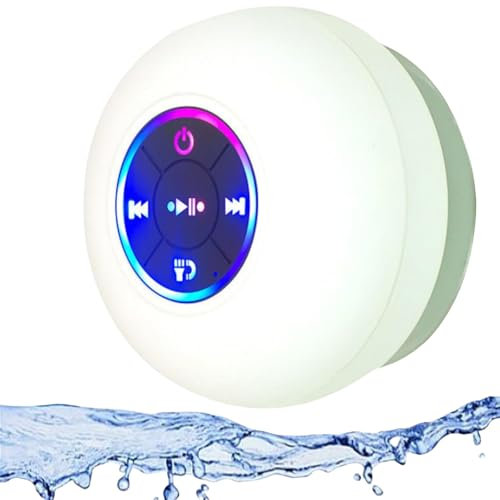 Namohouse Mini enceinte Bluetooth étanche IPX4 avec fonction ventouse