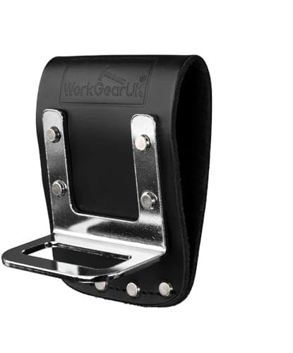 Apex Pro Premium Leather & Steel Nail Gun & Tool Holder Heavy-Duty WG-APX69006NG