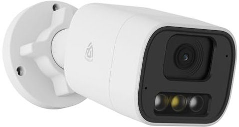 AKINGUAR 5MP Add-on PoE Überwachungskamera Aussen, Smarte IP Kamera Outdoor mit Personen/Fahrzeugerkennung/Bewegungserkennung, Nachtsicht, IP66 Wasserfest, Funktioniert NVRs