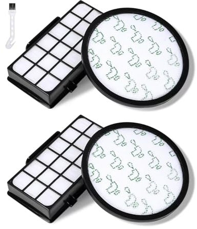 2 set di filtri RO6921, filtri di ricambio per Rowenta X-Trem Power Cyclonic/Silence Force Cyclonic Vacuum Cleaner RO6921EA RO6941EA RO6951EA RO6963EA RO6971EA RO7230EA RO7260EA, Ricambi ZR006001