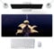 Anime Gaming Mouse Pad, Demon Agatsuma Zenitsu Grande Tastiera Mouse Mat, antiscivolo e impermeabile, Accessori PC Gaming 800×300×3mm