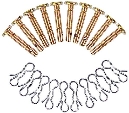 Toddmomy 1 Satz Schneiden Von Stiftzubehör Für Maschine Ersatzkeil Stifte Splinte Cotter Pin -sortiment -sortiment-kit Schneefräse Ersetzen Scherstift Rostfreier Stahl