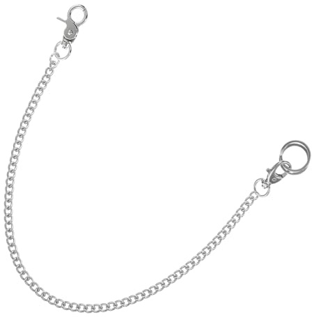 BESTonZON 1 Stück Taschenuhr Hängekette Silber Edelstahl für Handtaschen | Taschenuhr Kette Gold, Kleidungsdekoration, Leicht und Hautfreundlich, Tragbar und Sicher