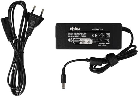vhbw Netzteil kompatibel mit Samsung NC10 Plus JP03, NC10 Plus JP05, NC10 Plus JP06, NC110, NC110-HZ1 Notebook, 90 W