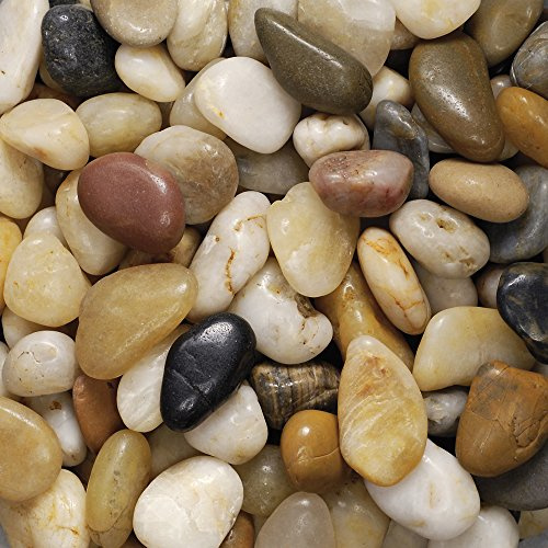 Eurosand Flusskiesel 8-25 mm (1 kg) - farblich Sortiert