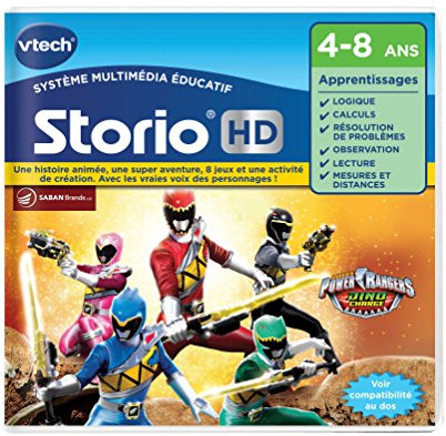 VTech - 275005 - Jeu HD Storio - Power Rangers