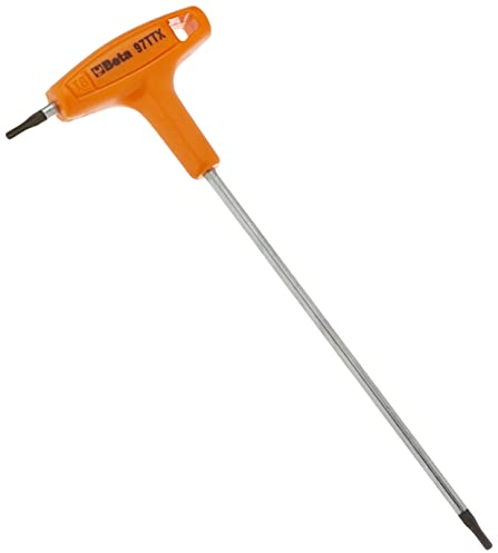 Beta 97TTX 08 - Chiavi maschio piegate con impugnatura per viti con impronta Torx cromate