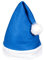 Alsino Weihnachtsmütze Farbe blau Nikolausmütze blau-weiß mit Bommel 31