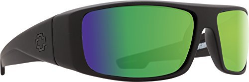 SPY Unisex Logan Sonnenbrille, Schwarz, Small-Medium