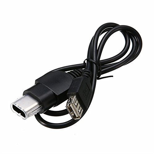 Cable adaptador USB de repuesto genérico para XBOX negro
