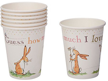 Neviti Guess How Much I Love You Kids Party Paper Cups - 8 Pack