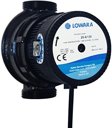 Circolatore a rotore bagnato lowara mod. ECOCIRC 25-6/130