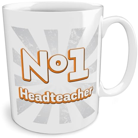 Black Raven Design - Number One Headteacher, Ceramic Mug, 11fl oz
