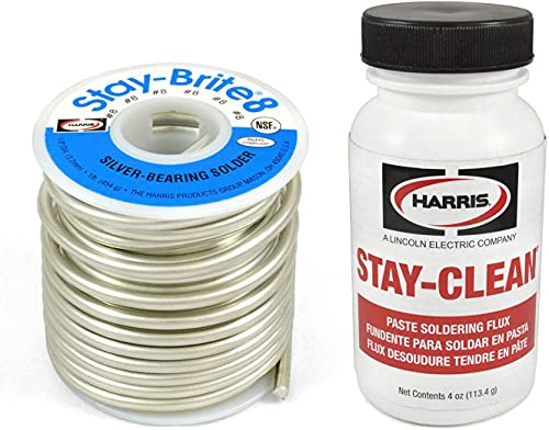 Lötset SB861 & SCPF4 – Stay-Brite #8 Silberlager, Lötzinn mit Flussmittel
