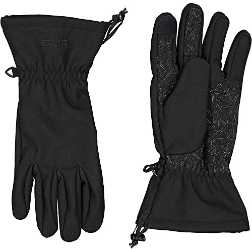 CMP - Softshell-Handschuhe für Damen, Schwarz, 6.5