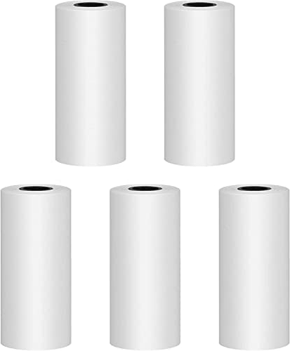 Gofunly 5 Rollen Druckpapier für Kinderkamera, Sofortdruck Thermopapier, Nachfüllpapier für Kinderkamera, Sofortbildkamera Druckpapier für Kinder (Länge: 2.24inch & Breite: 1.1inch)(Für Modells H2)