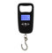 Tiiyee Digitale Hängewaage, Fishing Scale mit hintergrundbeleuchtetem LCD Display Digitale Küchenwaage Gepäckwaage Hängewaage mit Haken zum Reisen für die Angeln Fahrräder Baby Geschenk Familienleben