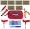 Tubeless Tyre Puncture Repair Kit With 30 Strings And Topseal Glue