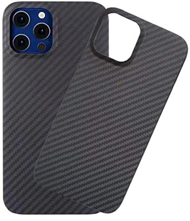 FAOONNMY Ultra-Slim Case Cover for iPhone 13 Mini, Military Grade Carbon Fiber Kevlar Protective Hard Case for Business Men, Ultra Thin Anti-Scratch Non-Slip Shell Cover for Big Hole iPhone 13 Mini