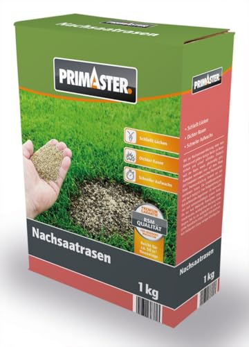 Primaster Nachsaatrasen 1 kg für ca. 50 m² Nachsaatrasen
